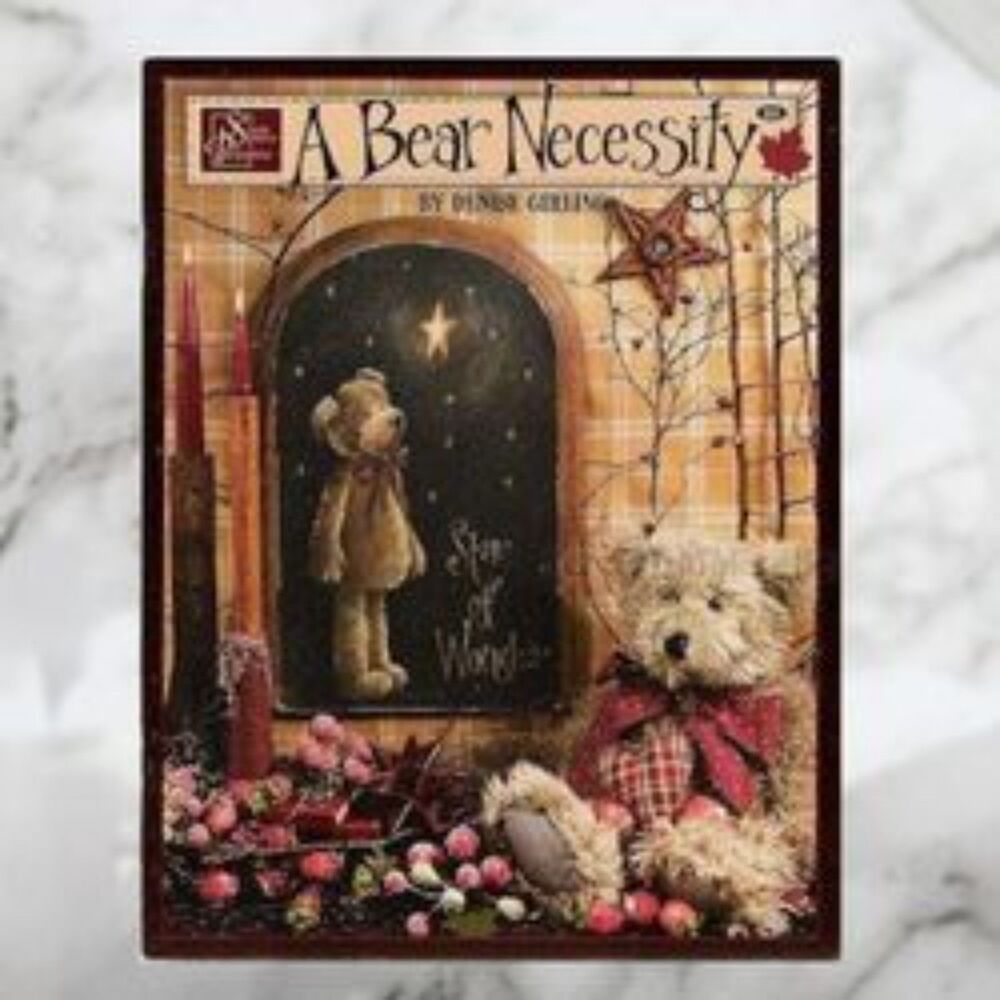 A Bear Necessity Vol 1 Denise Girling 2003 Decorative Tole Paint Craft Book #550